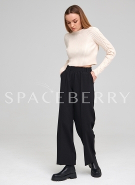 Женские широкие брюки, штаны классика